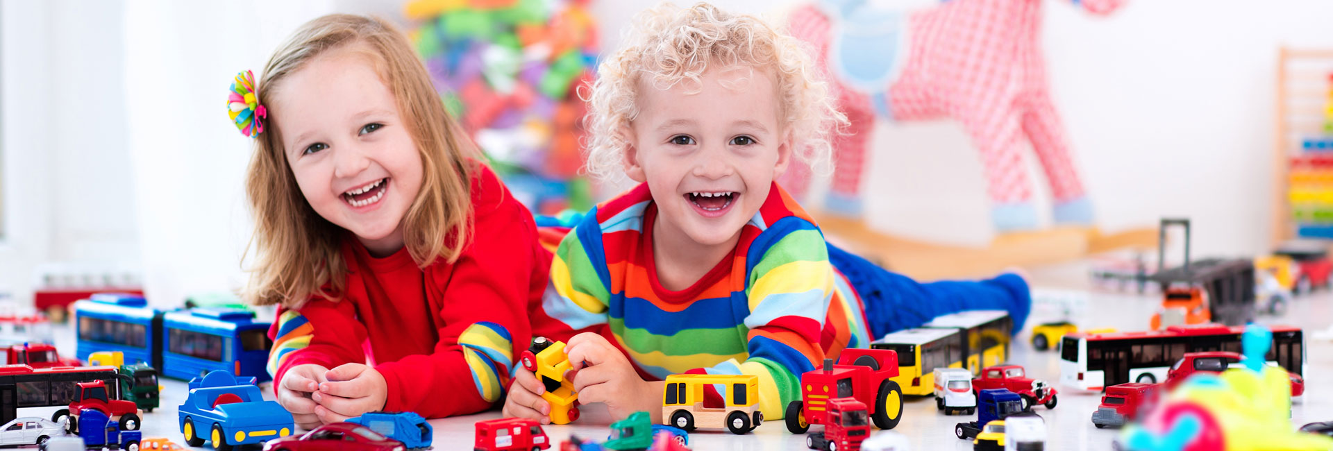 Kids Playing With Toys